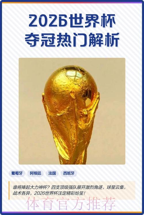 2026世界杯最稳妥夺冠预测